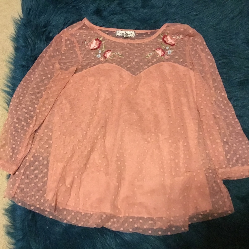Pink shirt